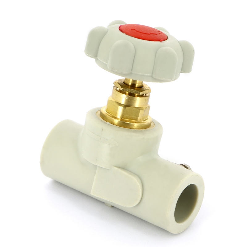 Вентиль сварка со сливным клапаном полипропиленовый FV-PLAST 20 305020 - Вид №1