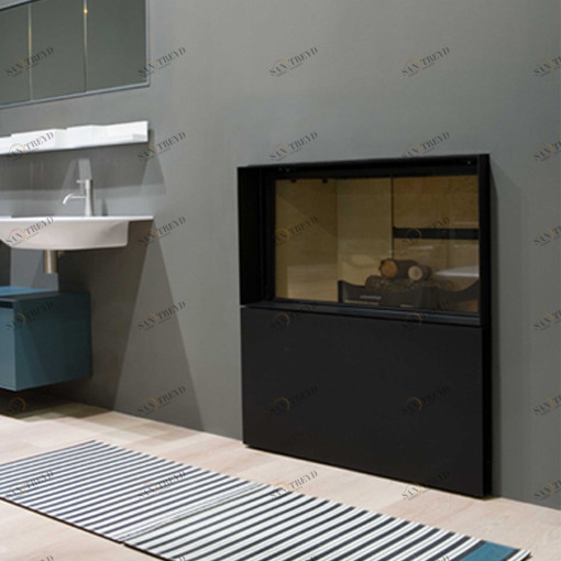 Камин на дровах SKEMABOX Antonio Lupi SKEMABOX с функцией отопления Antoniolupi