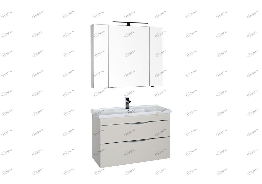 Мебель для ванной Aquanet Эвора 100 крем 00184563