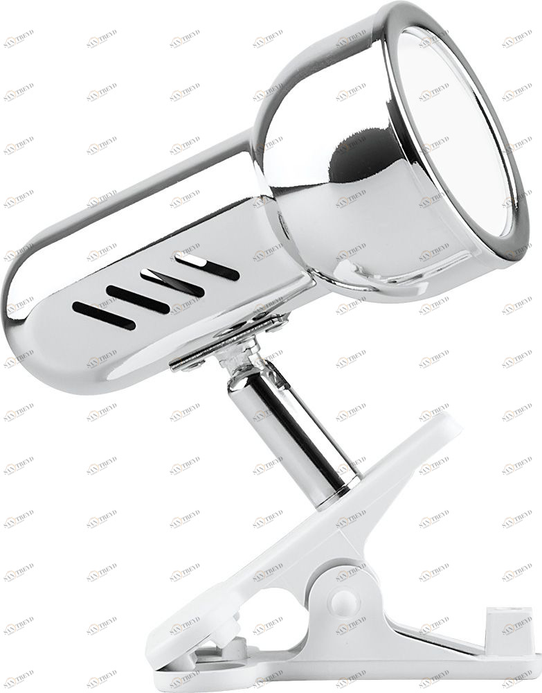 Бра светодиодное на прищепке серебряное 4000К Feron 28818 FERON  00-3955636 Серебро 