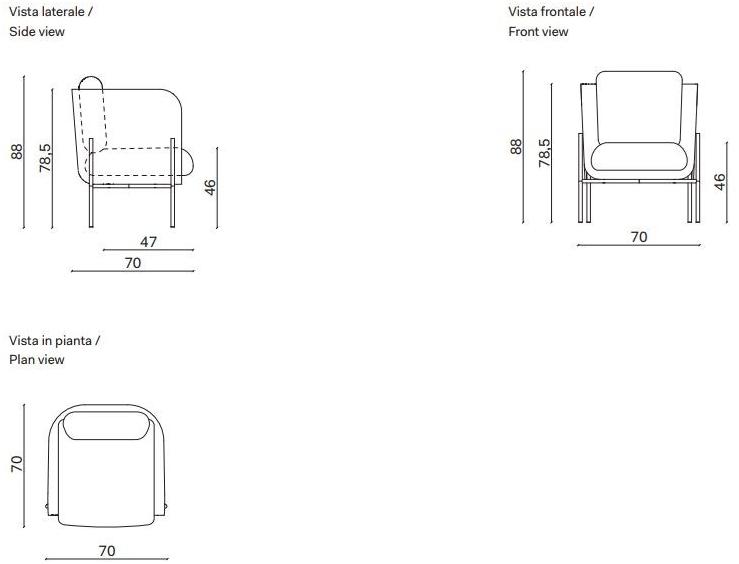 Novamobili Кресло с подлокотниками sun-id-1369569 - Вид №3