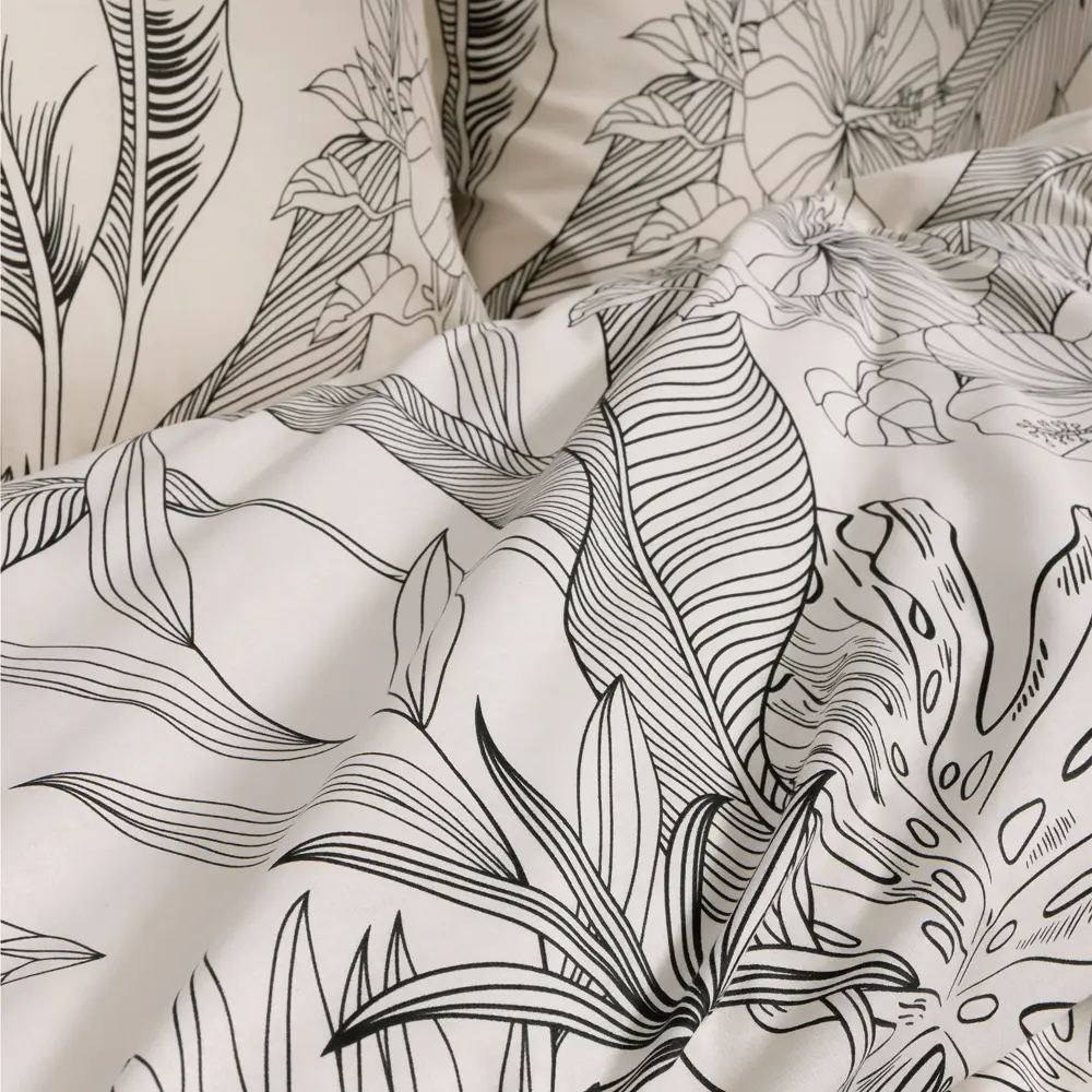 Комплект постельного белья Волшебная ночь Эко Natural Beauty евро бежевый 89438380 STLM-1581115 - Вид №1