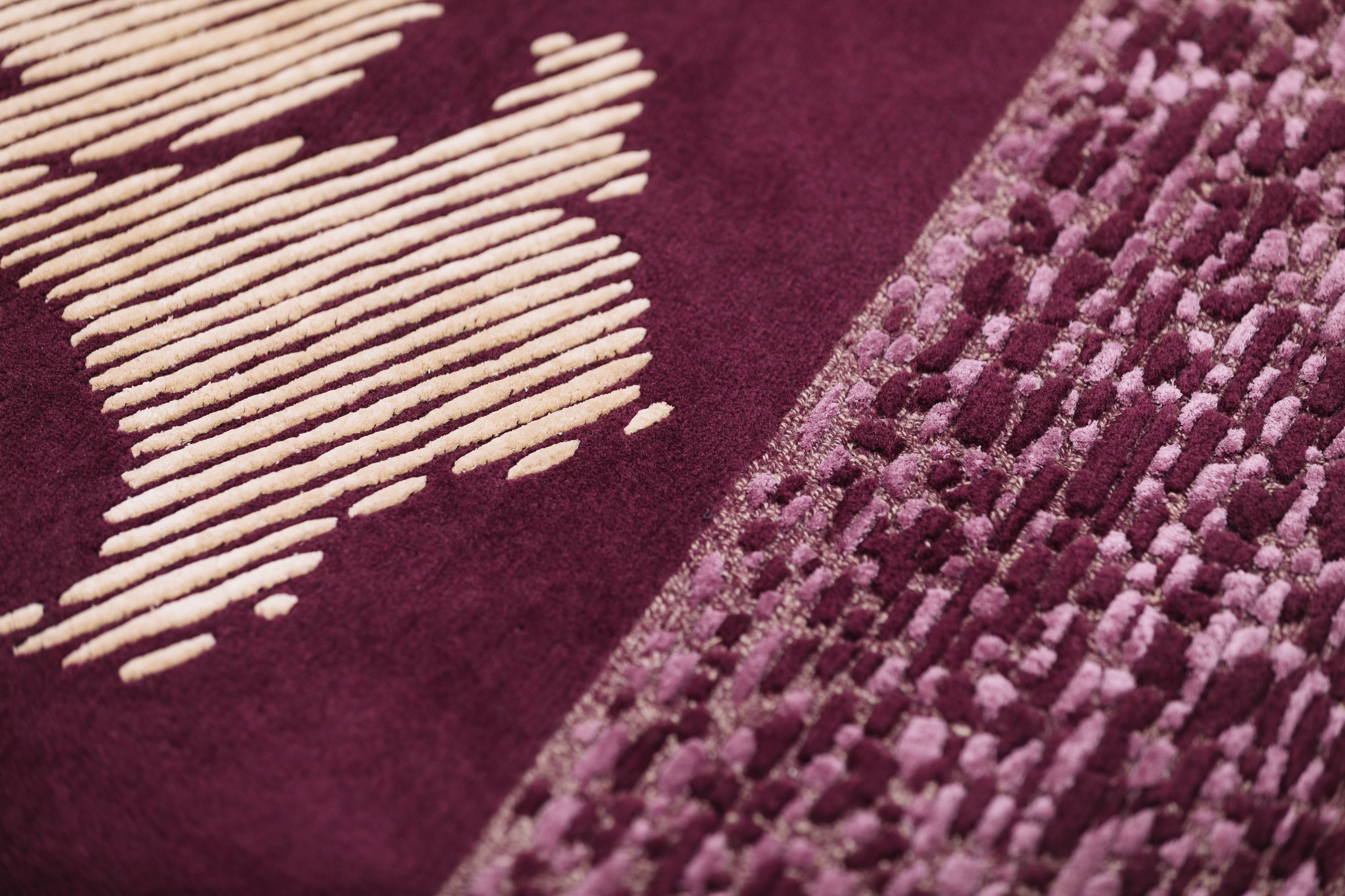 Ковер ручной работы из шерсти и шелка Tapis Rouge навсегда ARCH-00103332 - Вид №3