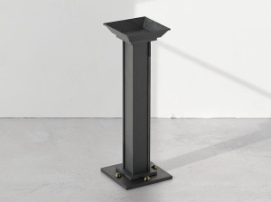 Стальная пепельница для общественных мест