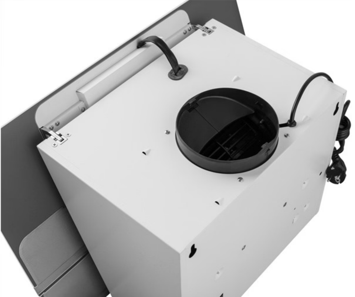 9064802 Вытяжка наклонная Jetair CLIFF 60/A/WH белый/серебристый STDN-0149113 - Вид №5