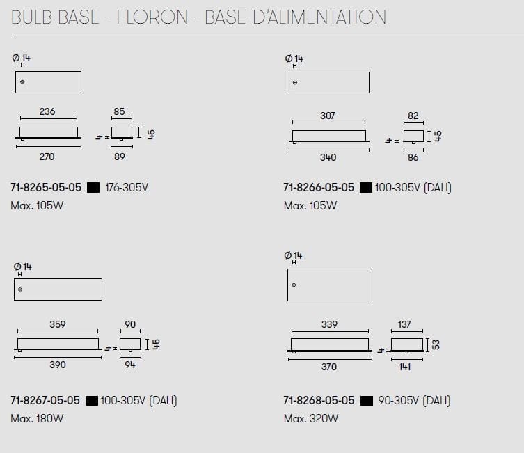 Профиль линейного освещения для светодиодных модулей LedsC4 Tubs ARCH-00003218 - Вид №4