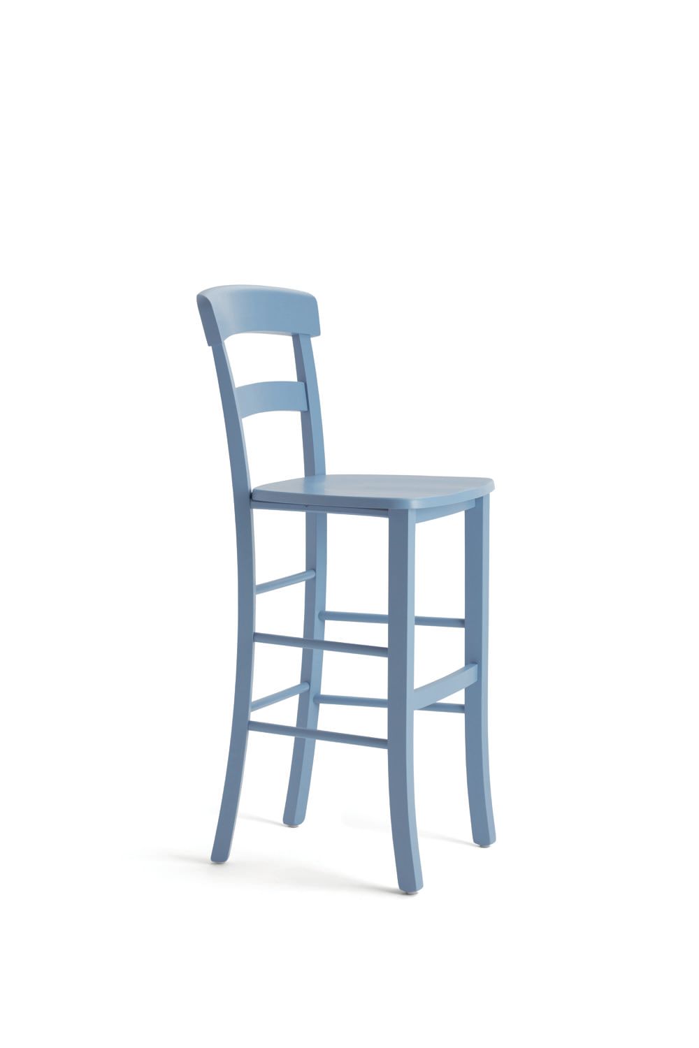 Высокий стул из бука со спинкой Palma Рим ARCH-00066271 - Вид №1