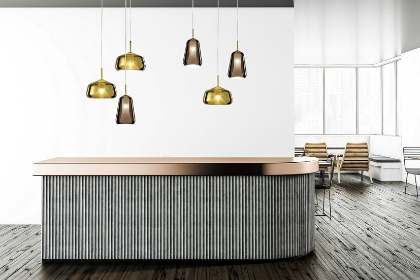 Подвесной светильник из боросиликатного стекла Miloox ARCH-00128961 - Вид №9