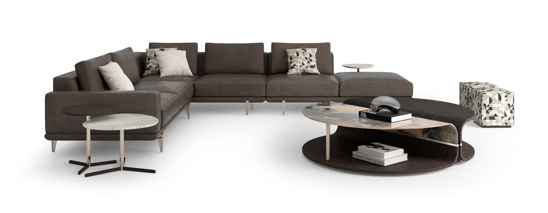 Модульный съемный пуф Sicis Milton ARCH-00044640 - Вид №7