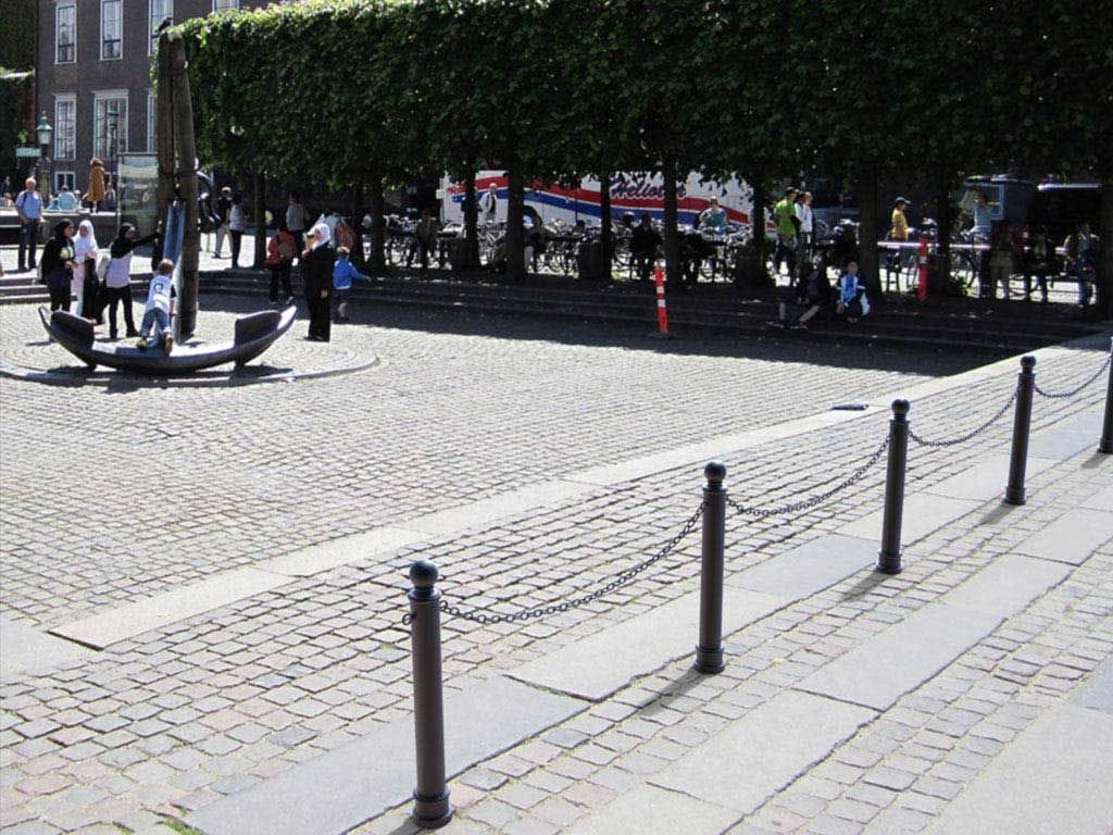 Стальной столб боллард EUROCOMITALIA современная мебель ARCH-00153257 - Вид №1