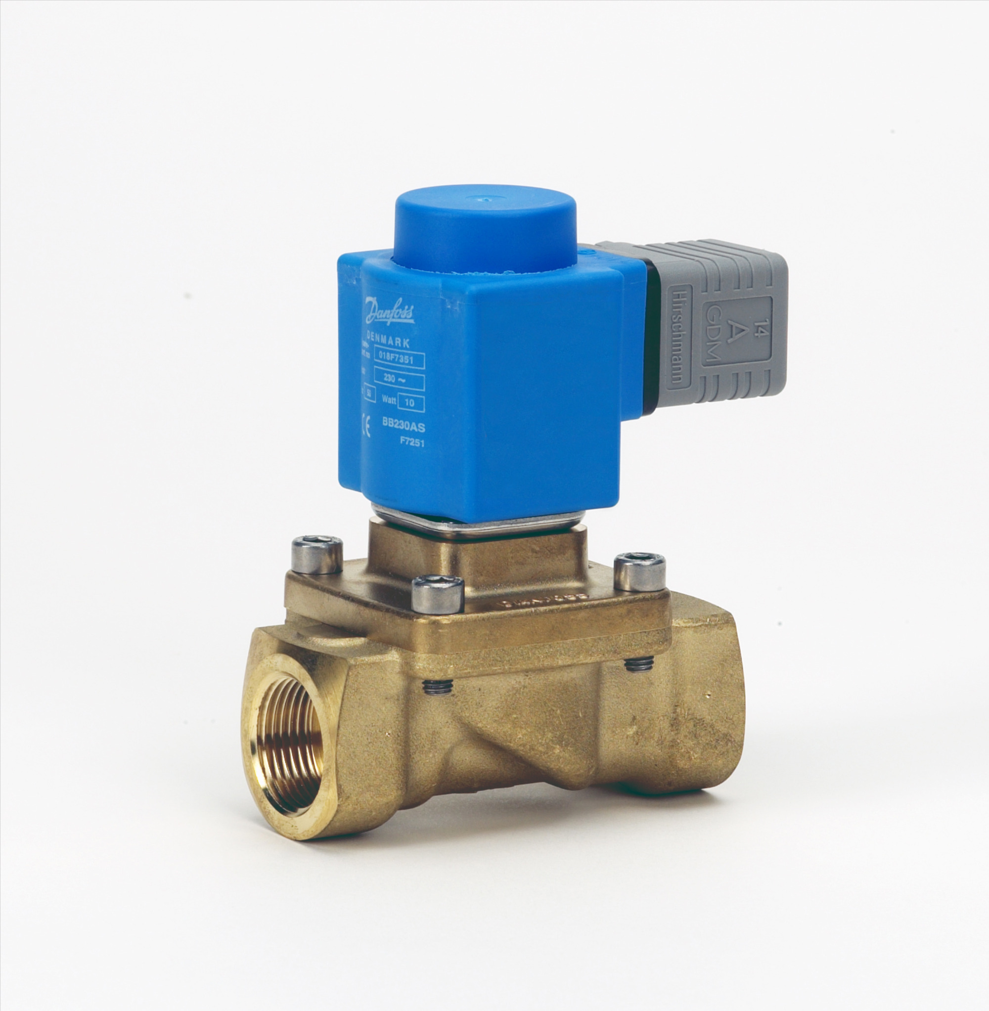 Danfoss EV250B — двухходовые электромагнитные клапаны с принудительным подъемом Клапан электромагнитный EV250B 032U5253  - Вид №6