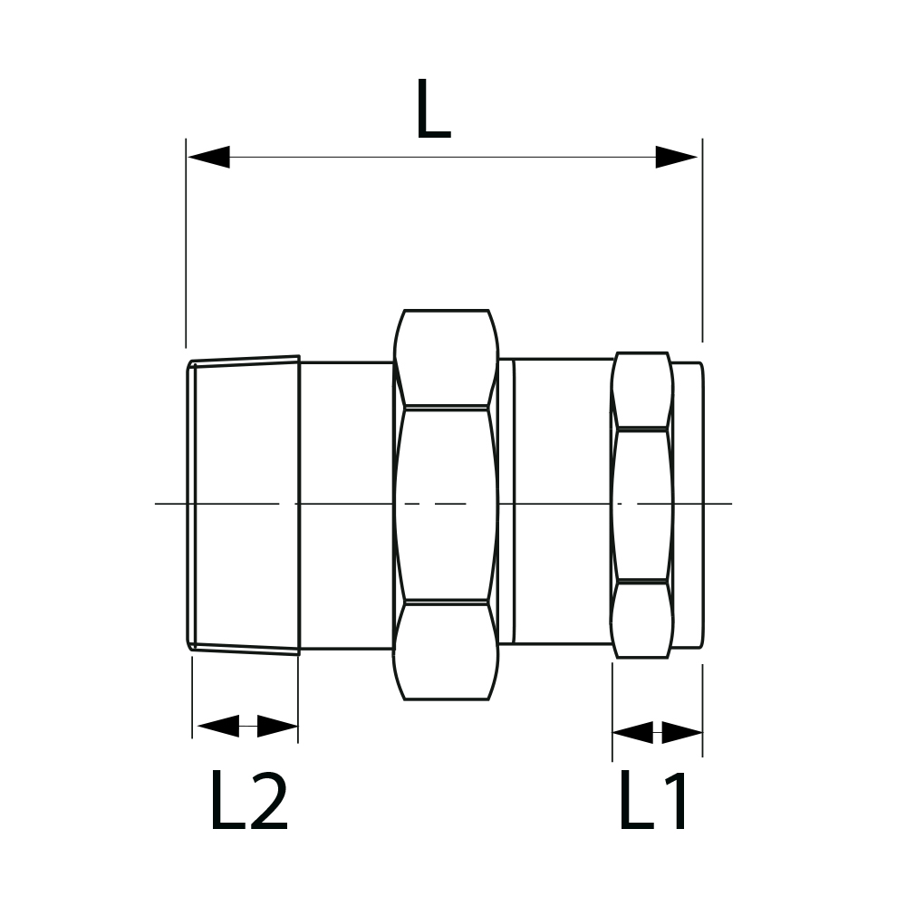 8126012000000 Разъемные соединения Tece  - Вид №1