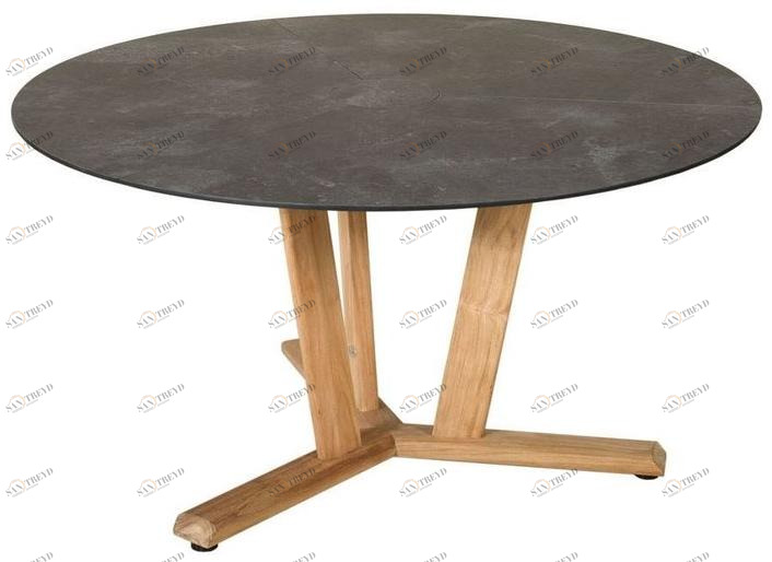 Les jardins Круглый садовый стол из hpl Tekura Ta02280