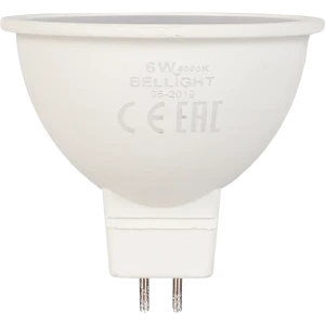 Лампа светодиодная Bellight GU5.3 220-240 В 6 Вт 420 лм, белый свет