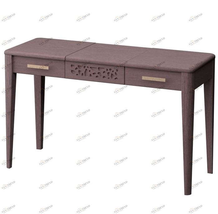 Туалетный столик с ящиками мокко прямоугольный "Веро бук-орех" DREAMLINE ВЕРО 176670 Орех;коричневый 