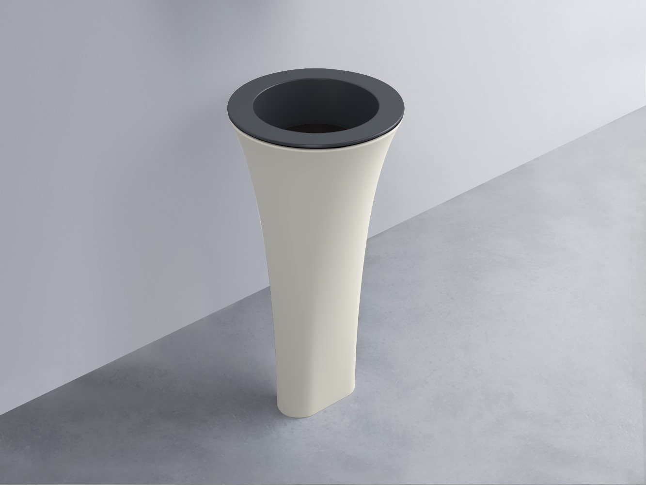 AMLA45-BA+AMPILT-LV+AMCOLT-TL Раковина Amedeo Tondo отдельностоящая cielo Enjoy + Amedeo Ceramica Cielo