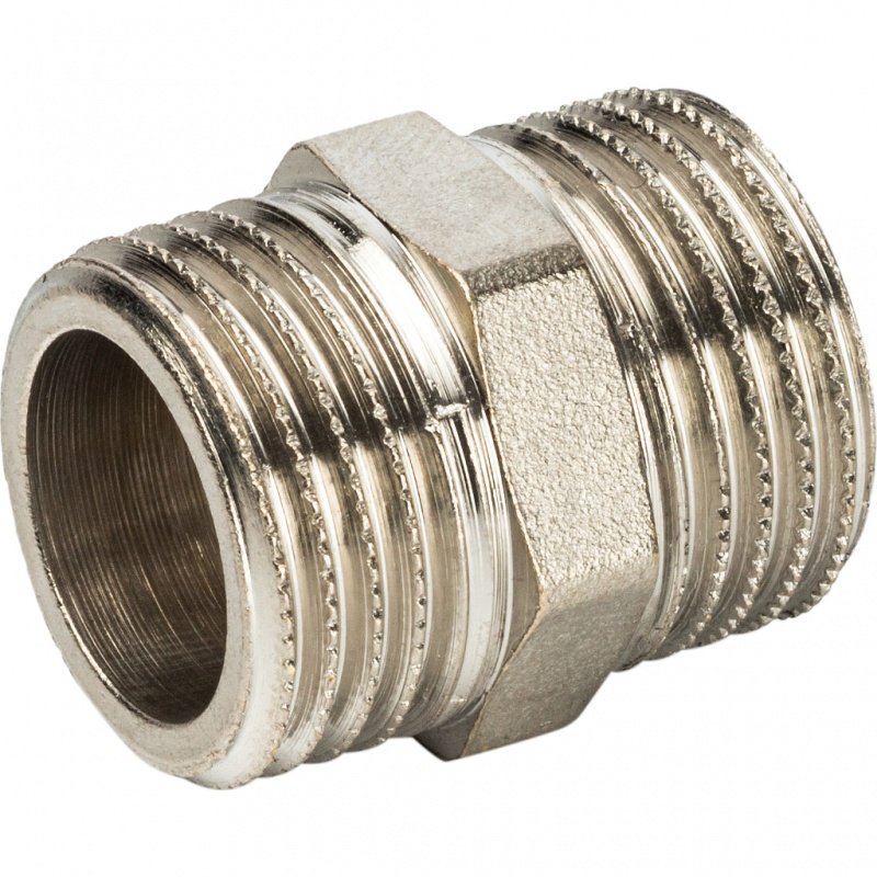 Ниппель НН 1/2" никель STOUT SFT0004001212 - Вид №1