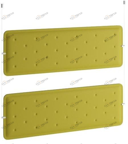 Steelbox by Metalway Огнестойкие акустические перегородки из trevira® cs Zen sun-id-1391741