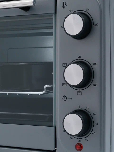 9146395 Мини-печь Oasis M-S38CI серый STDN-0112014 - Вид №4