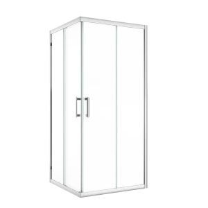 Комплект стекол для душевой ширмы Sensea Easy 100x100 см прозрачные 85868665 STLM-2150700