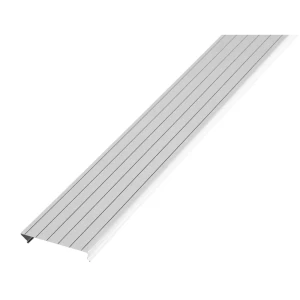 Монтажная рейка MONLID 3 м цвет жемчужно-белый с металлической полоской