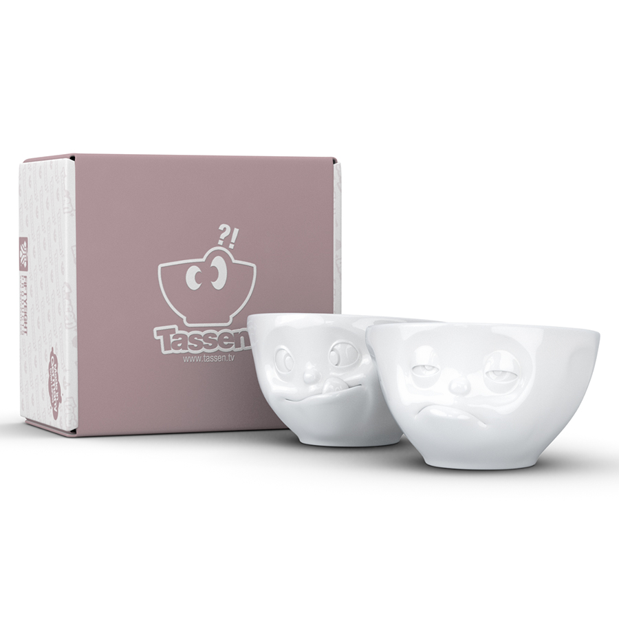 T01.26.01 Набор из 2 чаш tassen snoozy & tasty 200 мл белый Tassen by FIFTYEIGHT PRODUCTS  - Вид №10