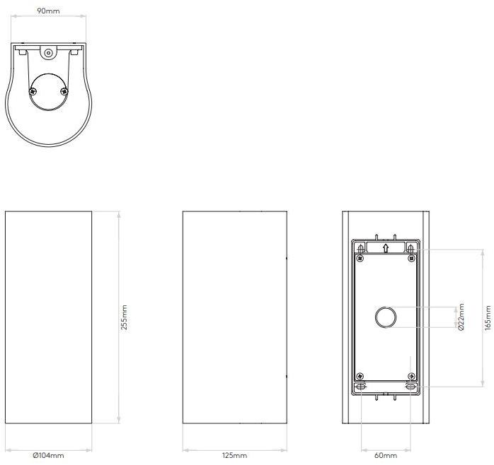 Astro Lighting Алюминиевый светодиодный уличный настенный светильник Dunbar sun-id-1410070 - Вид №10