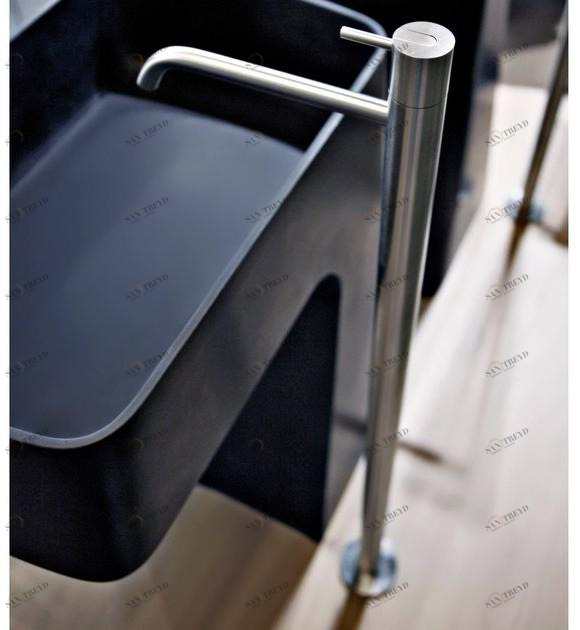 Antonio Lupi Design Смеситель для раковины напольный однорычажный из нержавеющей стали Ayati Antoniolupi sun-id-1379737