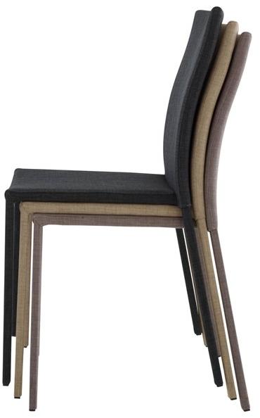 Ligne Roset Стул штабелируемый тканевый с обивкой  10265110-10265111-10265115  - Вид №2
