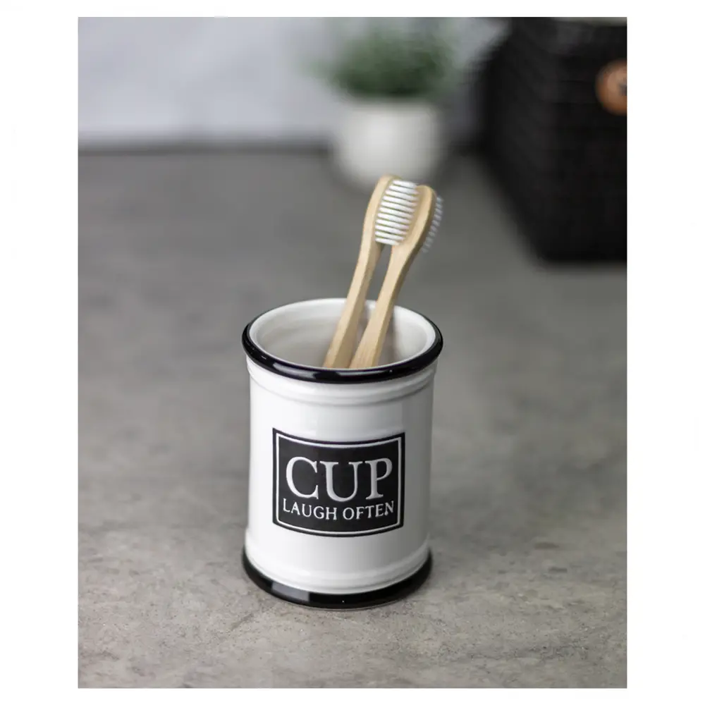 Керамический стакан для зубных щеток Bath Plus Bene - элегантный аксессуар для ванной 89380475 STLM-1578258 - Вид №3