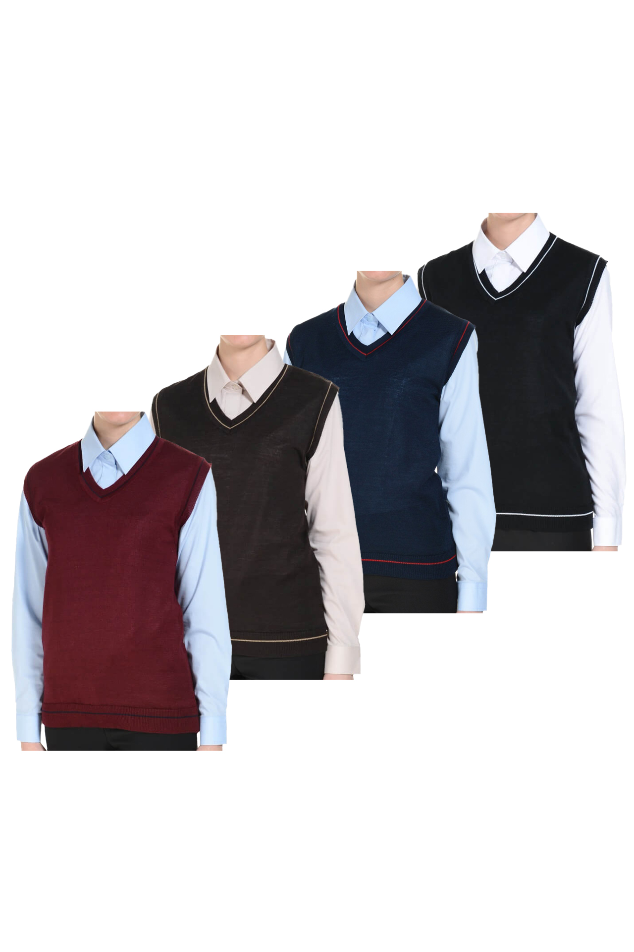 5042991 Жилет трикотажный женский в ассортименте  Одежда для официантов  размер 48-50 Спецодежда 