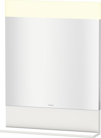 VE751107575 Vero Зеркало с полочкой внизу Лен, декор Duravit - Вид №2