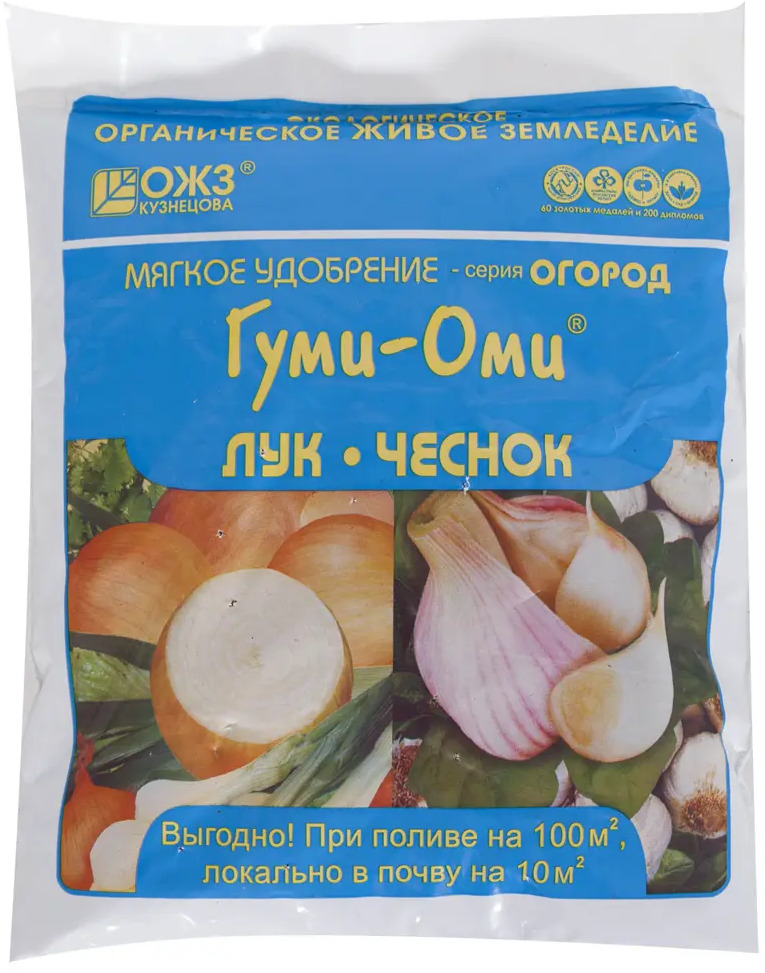 ГУМИ-ОМИ Органоминеральное удобрение для лука и чеснока 0.7 кг 13483267