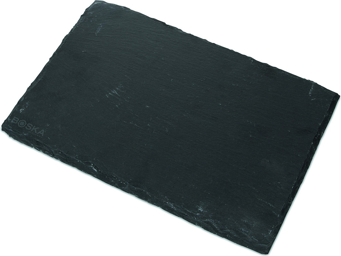 10584880 Boska Доска сервировочная для сыра и закусок Boska 33x23х1,5см,сланец, (черная) Сланец 