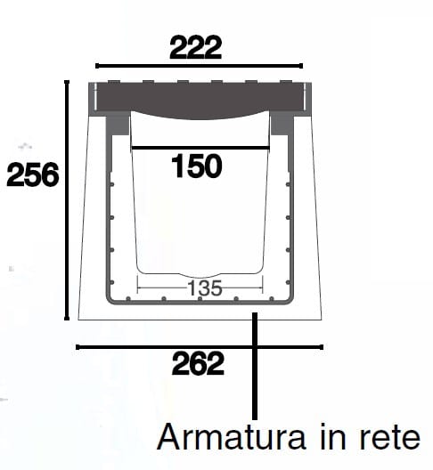Железобетонный канал GRIDIRON K ARCH-00063106 - Вид №2