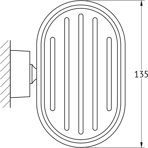 NOS 010 Держатель с мыльницей FBS Nostalgy - Вид №1