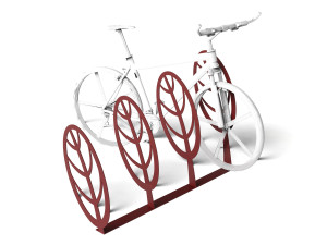 Стальная стойка для велосипедов