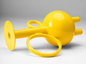 Керамическая ваза ручной работы