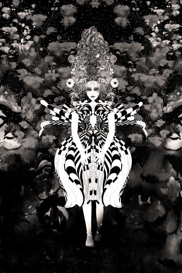 MOMENTI Авторский художественный принт Crazy home paintings Nc-006 - Вид №1