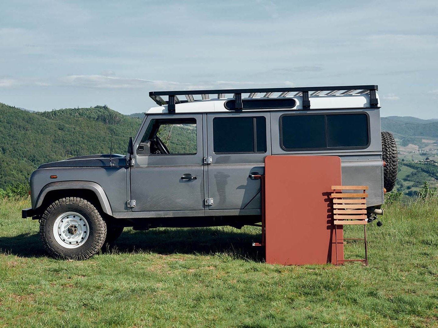 Стальной складной прямоугольный садовый стол Fermob ARCH-00003210 - Вид №1