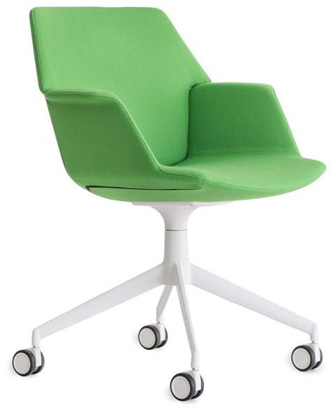 Lapalma Вращающееся офисное кресло из ткани на колесиках Uno S232 - Вид №2