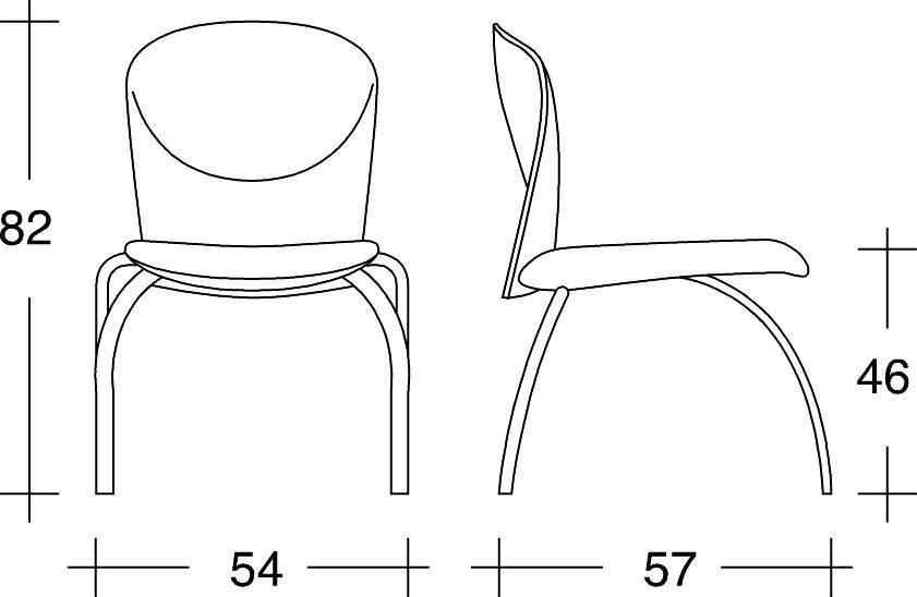 TALIN Стул для залов ожидания с обивкой Vulcan sun-id-1364706 - Вид №2