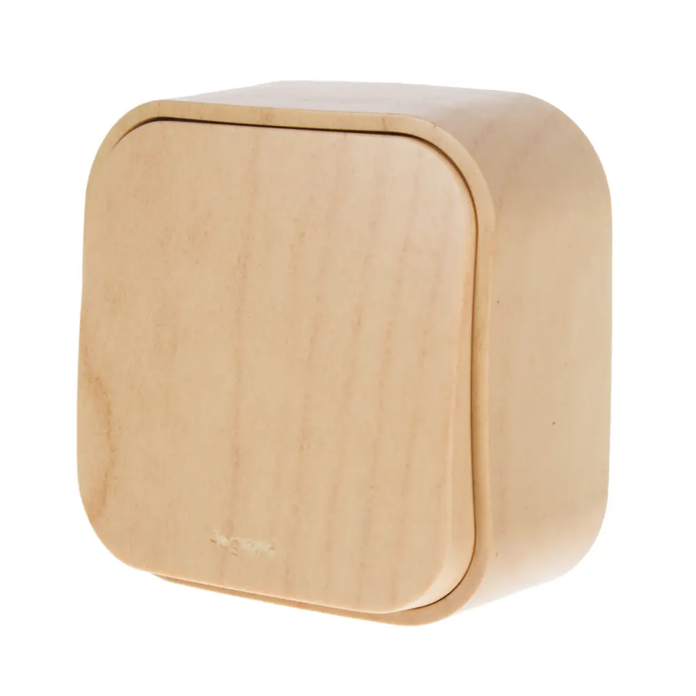 Legrand Quteo: накладной переключатель под дерево с одной клавишей 16161298 STLM-0006610 - Вид №1