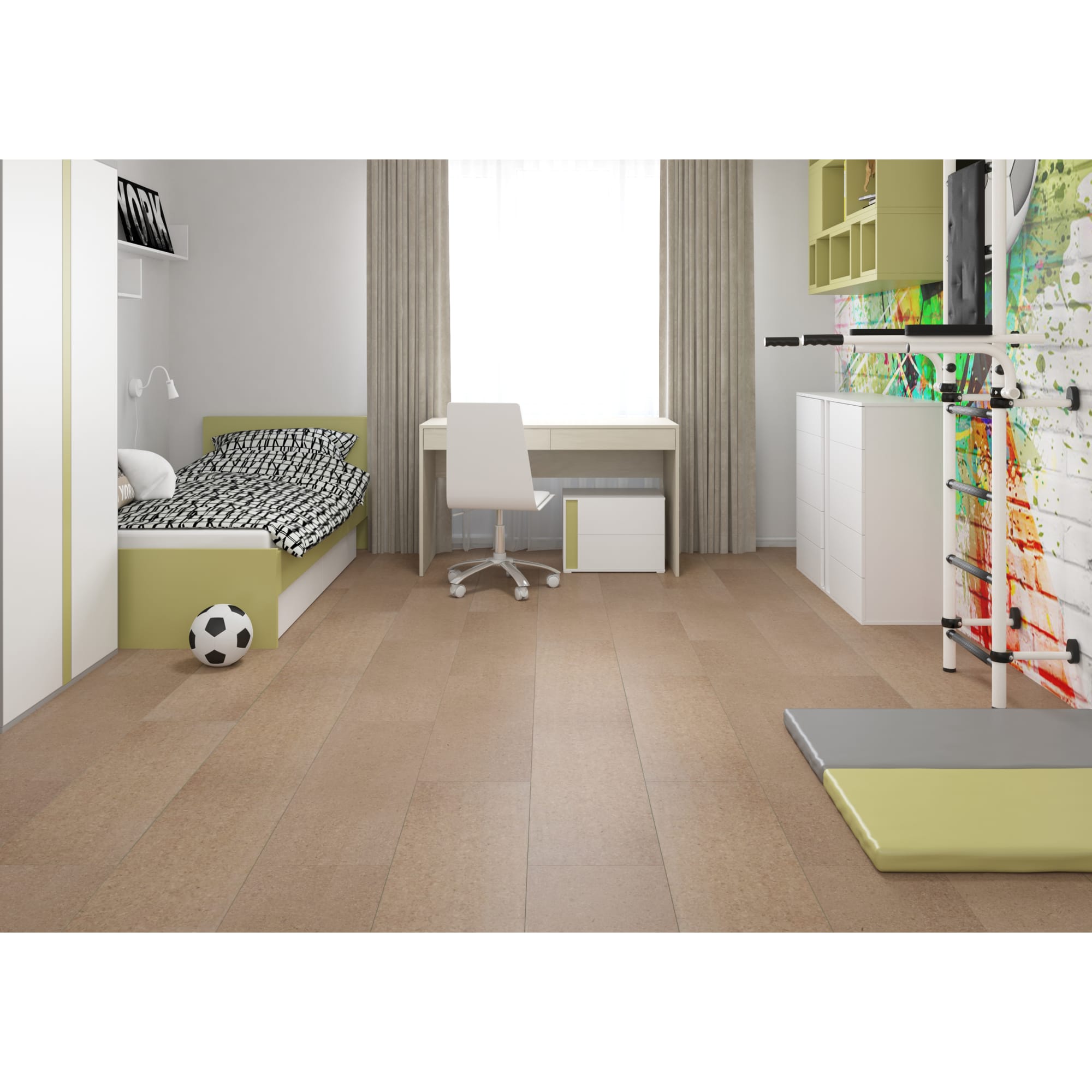 82377944 Пробковая доска «Дубай» 2.23 м² Santreyd  - Вид №7