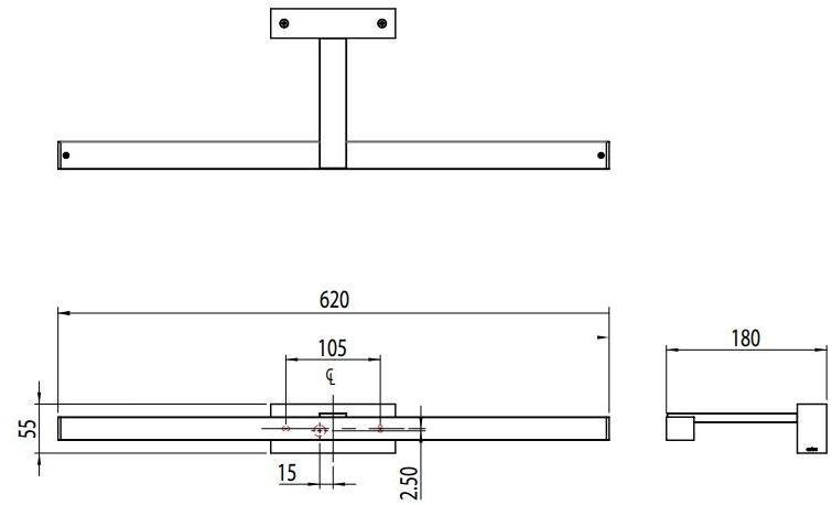 Astro Lighting Настенный светильник из алюминия sun-id-1404155 - Вид №6