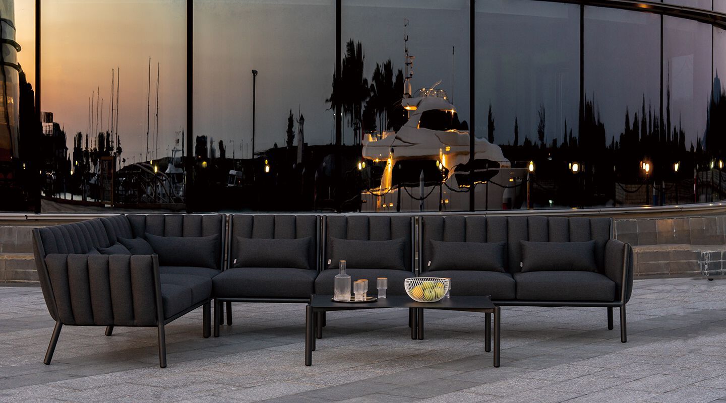 2-местный тканевый садовый диван VINEKO Morris ARCH-00115442 - Вид №2