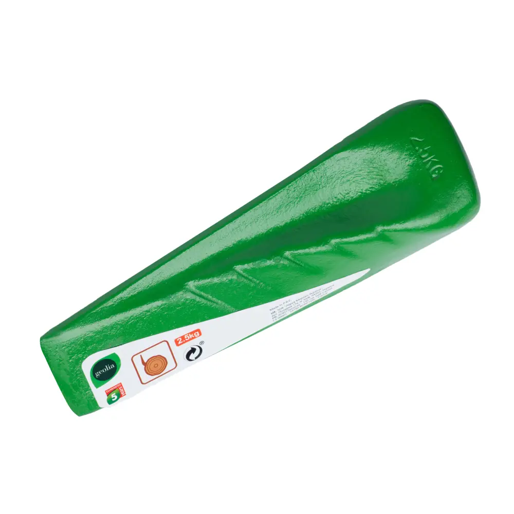 Клин металлический Geolia 2.5 кг, цвет зеленый 81966077 STLM-2092282 
