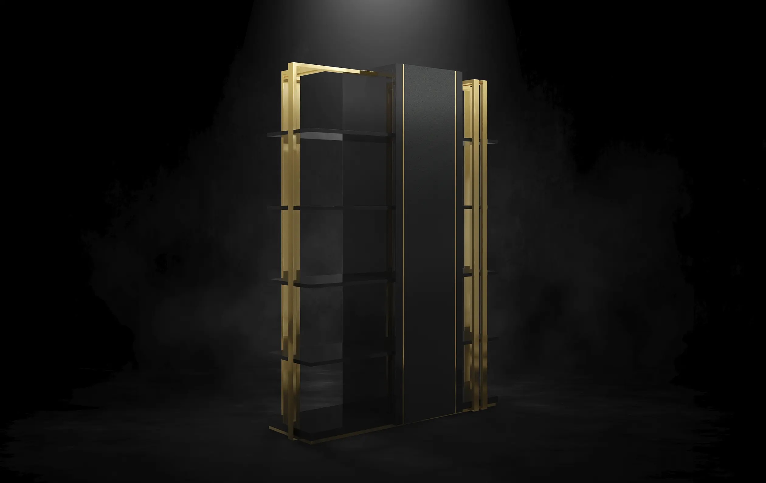 Книжный шкаф LUXXU Apotheosis 310 - Вид №6