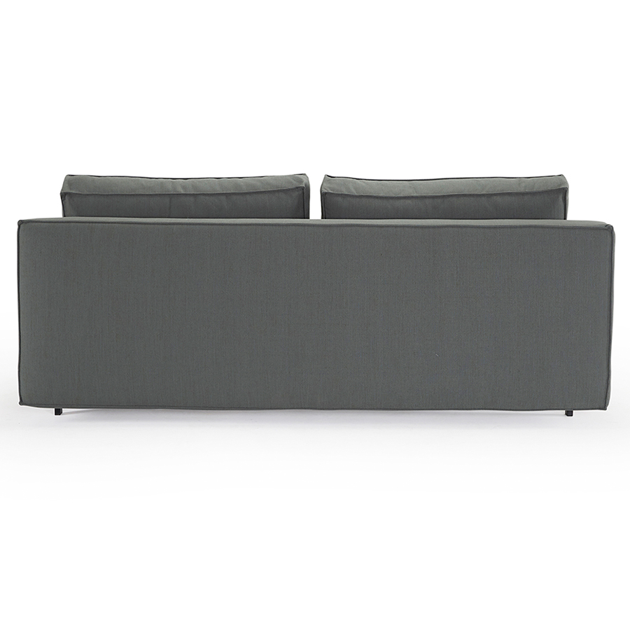 Диван Sly с подушками и серыми ножками, зеленый Innovation Living SLY518 - Вид №6