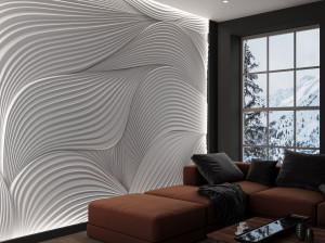 Трехмерная декоративная гипсовая панель